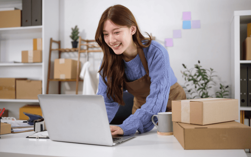 e-commerce automatico etichette